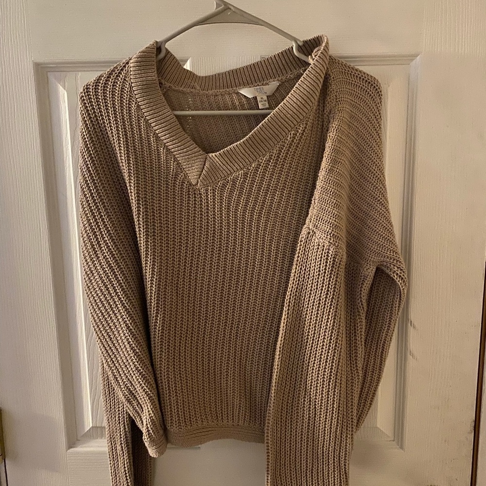 Knitted crop top